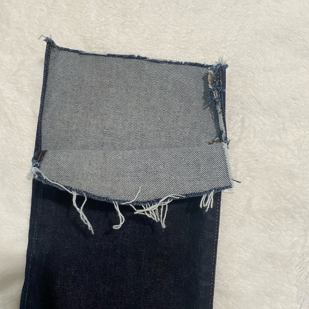 Favorite Daughter Dark blue Valentina tower Straight Leg Jeans 28 - Picture 8 of 8